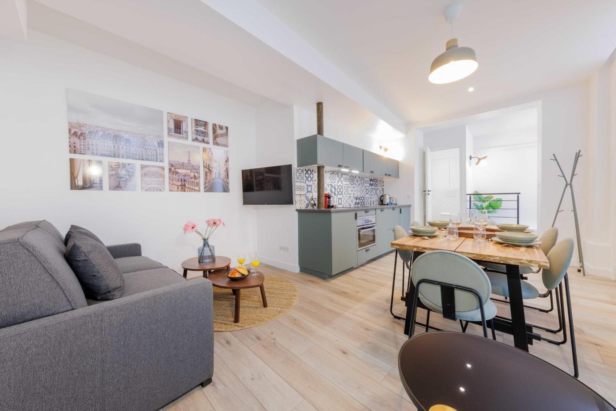 Ferienwohnung Exceptionnel Duplex A Proximite De Montmartre! Paris Exterior foto